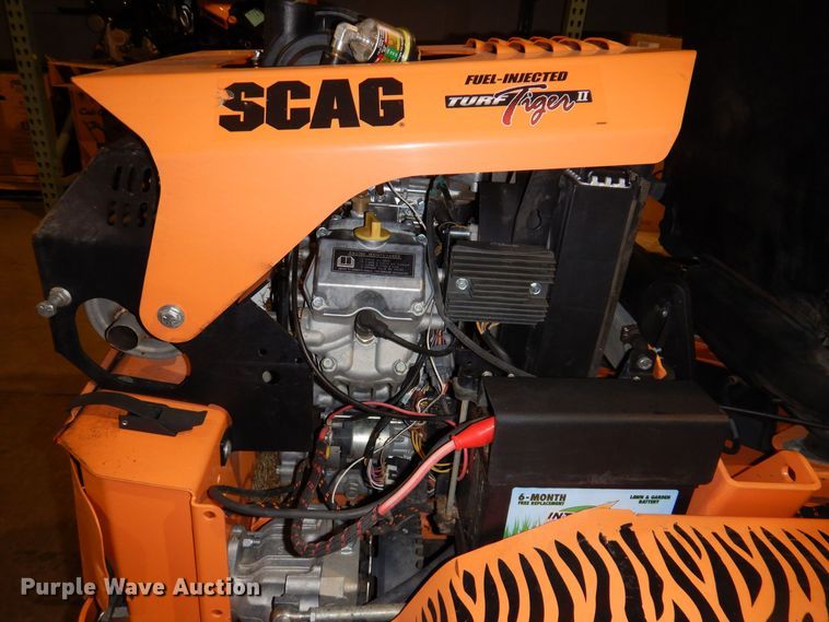 image for item KW9721 2018 Scag Turf Tiger II  ZTR lawn mower