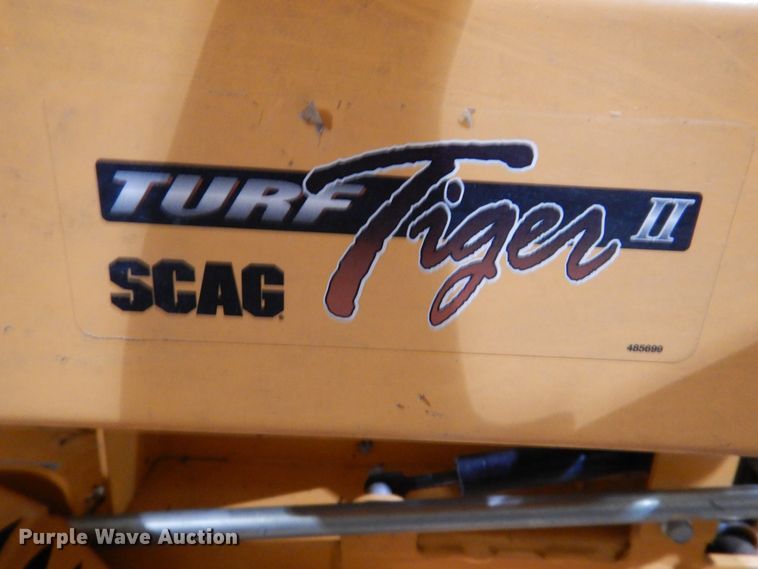 image for item KW9721 2018 Scag Turf Tiger II  ZTR lawn mower