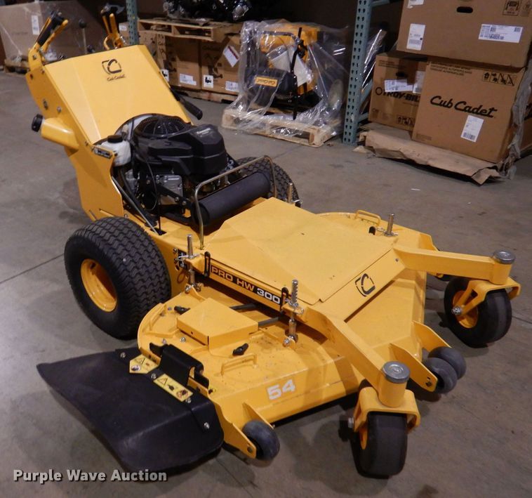 image for item KW9723 2018 Cub Cadet Pro HW300  ZTR lawn mower
