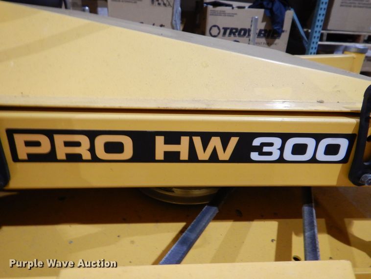 image for item KW9723 2018 Cub Cadet Pro HW300  ZTR lawn mower