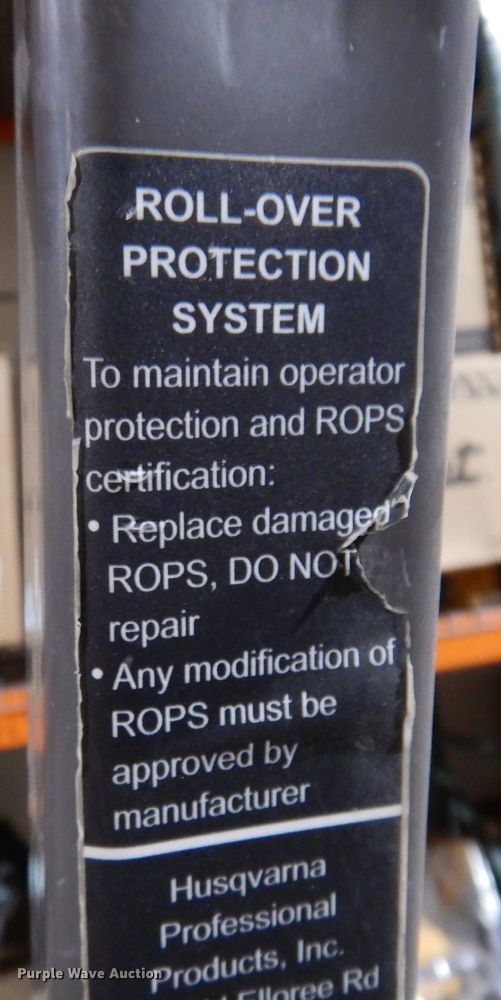 image for item KW9724 2018 Husqvarna M-ZT61  ZTR lawn mower