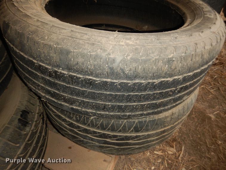 (8) tires in Topeka, KS Item LG9911 sold Purple Wave