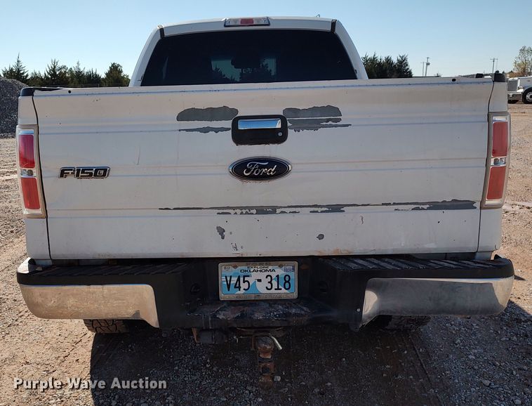 image for item LK9347 2013 Ford F150  SuperCab pickup truck