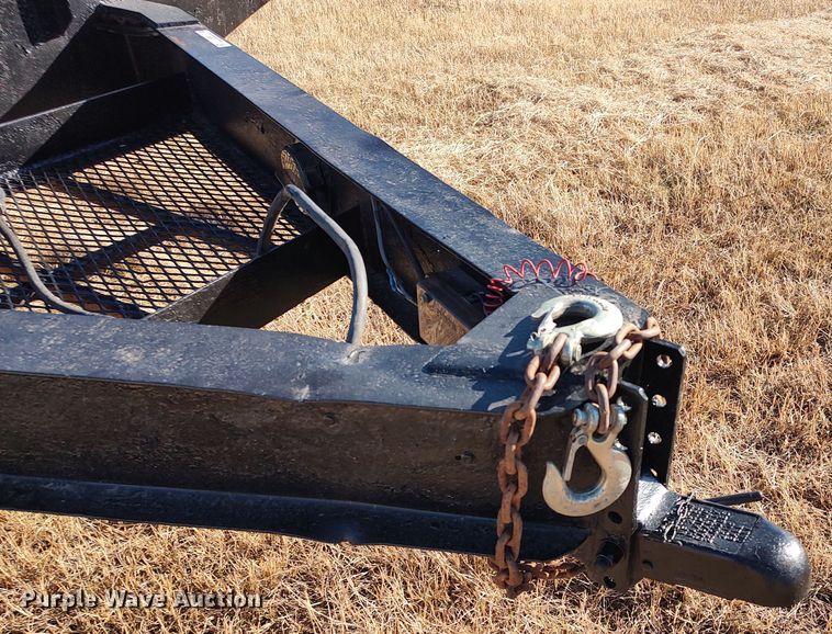 image for item LK9352 Shop built  equipment trailer