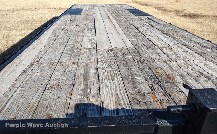 image for item LK9352 Shop built  equipment trailer