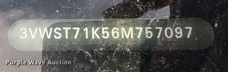 image for item LL9744 2006 Volkswagen Jetta