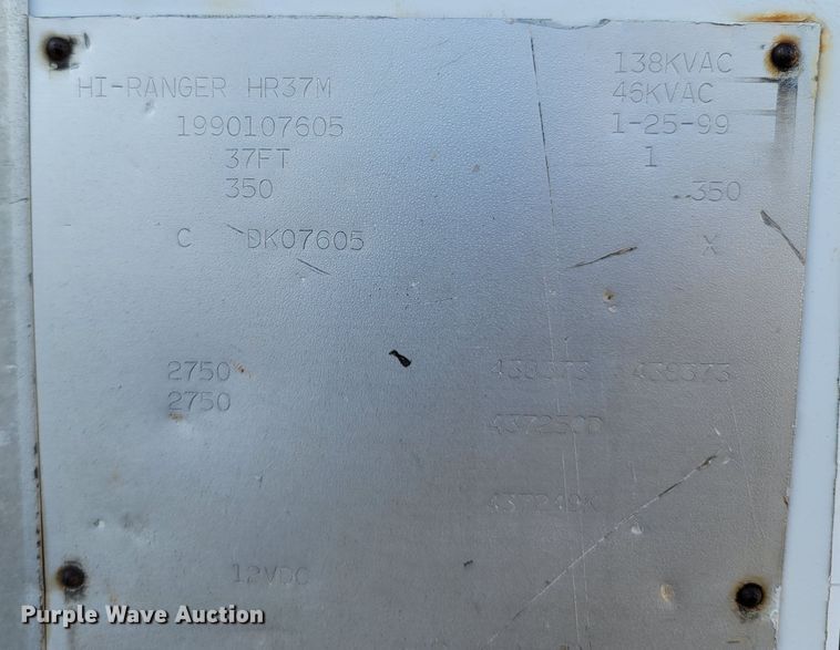 image for item LN9728 2007 Ford F550 Super Duty  bucket truck