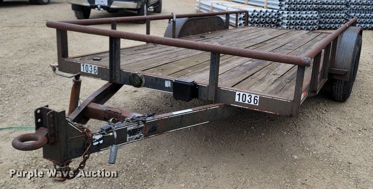 image for item LN9769 2000 Double L  utility trailer