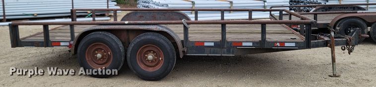 image for item LN9769 2000 Double L  utility trailer
