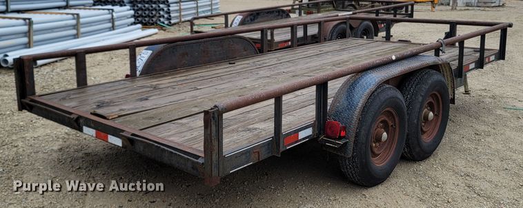 image for item LN9769 2000 Double L  utility trailer