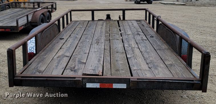 image for item LN9769 2000 Double L  utility trailer