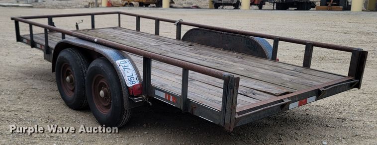 image for item LN9769 2000 Double L  utility trailer