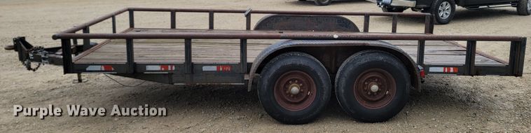 image for item LN9769 2000 Double L  utility trailer