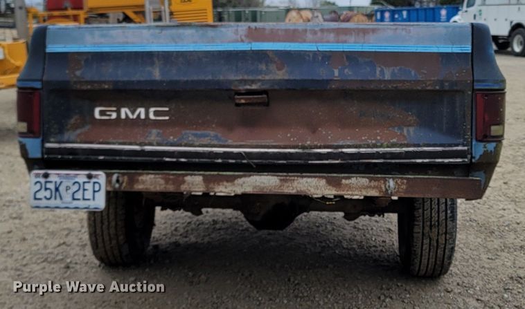 image for item LN9771 1985 Shop built  utility trailer