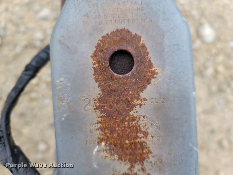 image for item LN9771 1985 Shop built  utility trailer