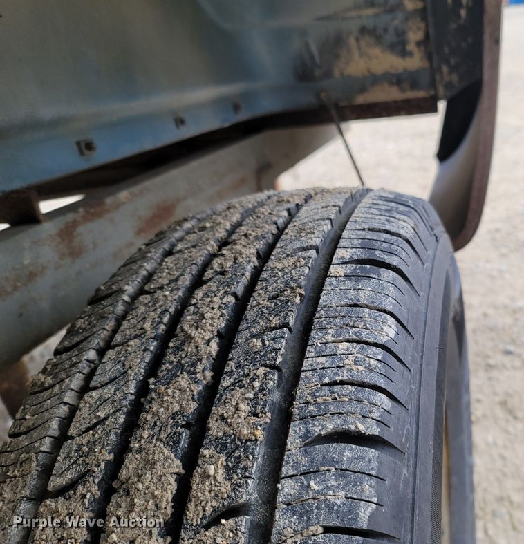 image for item LN9771 1985 Shop built  utility trailer