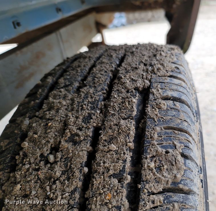 image for item LN9771 1985 Shop built  utility trailer