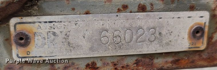 image for item LN9771 1985 Shop built  utility trailer