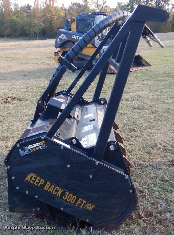 image for item LS9926 John Deere MH60C  skid steer mulcher