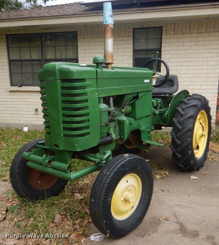 image for item LS9932 1949 John Deere M  tractor