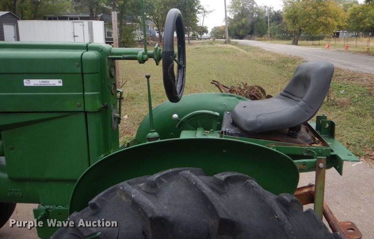 image for item LS9932 1949 John Deere M  tractor