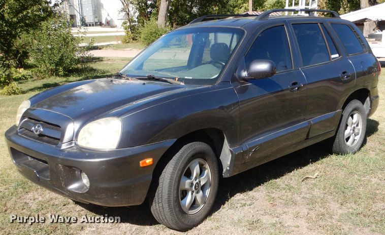 image for item LU9656 2005 Hyundai Santa Fe  SUV