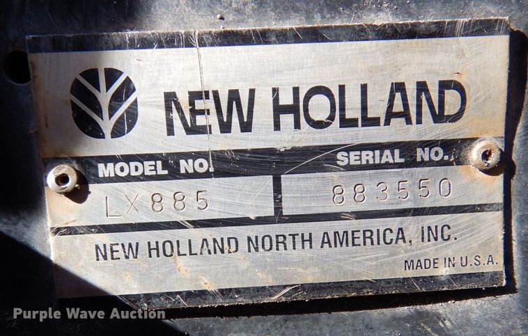 image for item LU9761 1995 New Holland LX885  skid steer loader