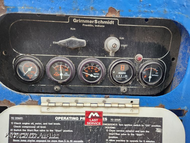 image for item MK9528 Grimmer Schmidt 185DRD  air compressor