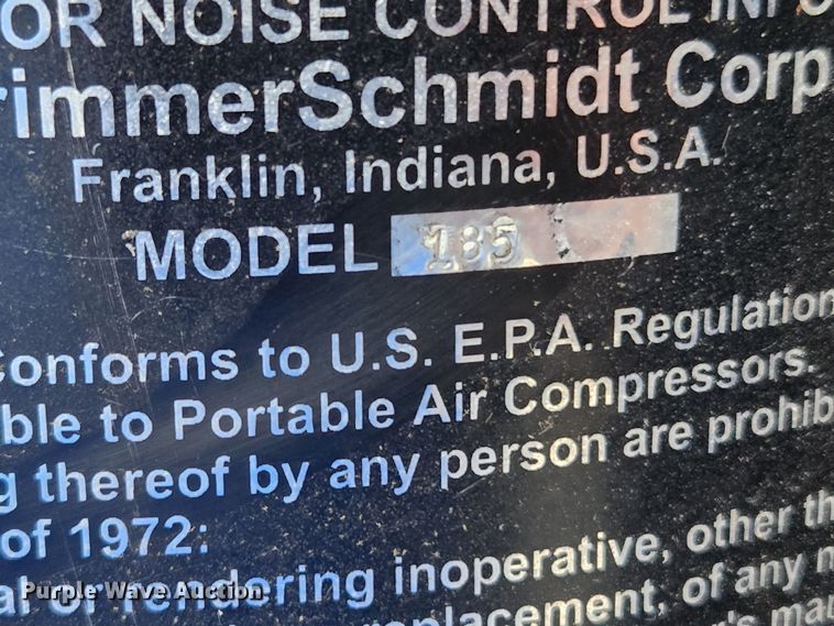 image for item MK9528 Grimmer Schmidt 185DRD  air compressor