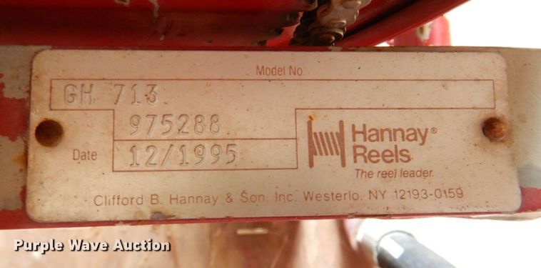 image for item MK9751 (2) Hanney Reels GH713 hose reels