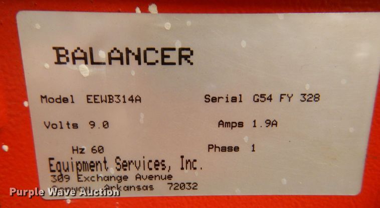 image for item MT9808 Snap-on EEWB314A  wheel balancer