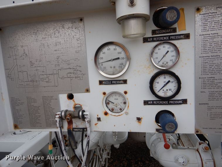 image for item MT9817 1984 International 1654  fuel truck