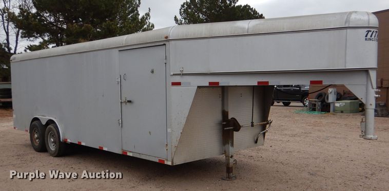 image for item MT9823 2011 Titan GN-140-8-22  enclosed cargo trailer