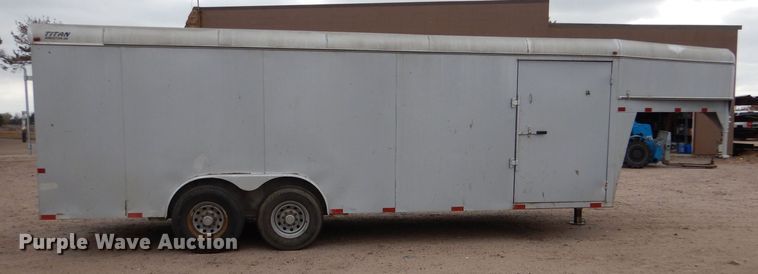 image for item MT9823 2011 Titan GN-140-8-22  enclosed cargo trailer
