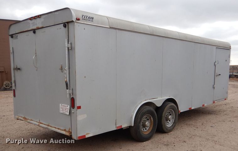 image for item MT9823 2011 Titan GN-140-8-22  enclosed cargo trailer