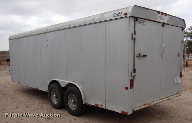image for item MT9823 2011 Titan GN-140-8-22  enclosed cargo trailer