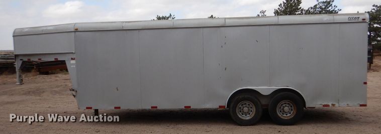 image for item MT9823 2011 Titan GN-140-8-22  enclosed cargo trailer