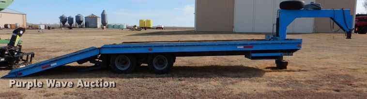 image for item MT9839 1986 Trail King TK20H-280  equipment trailer