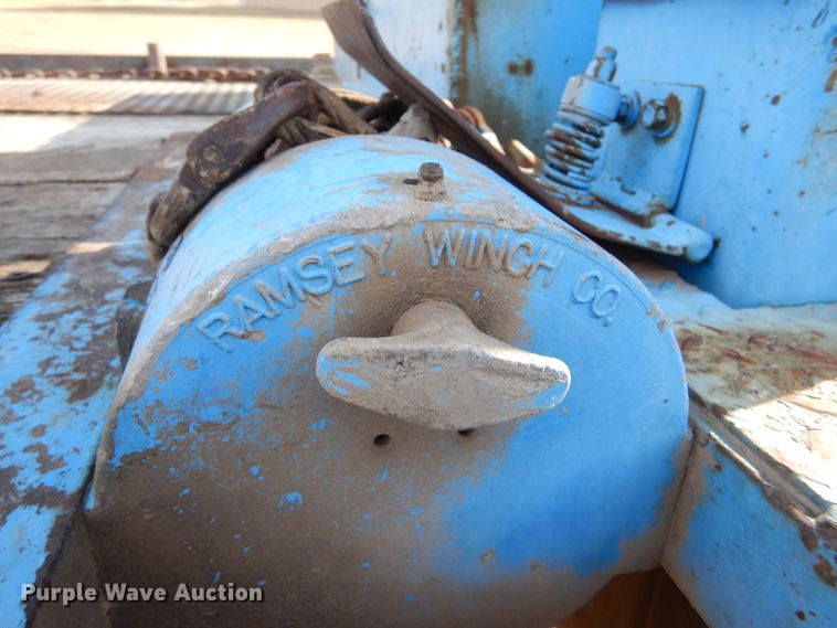 image for item MT9839 1986 Trail King TK20H-280  equipment trailer