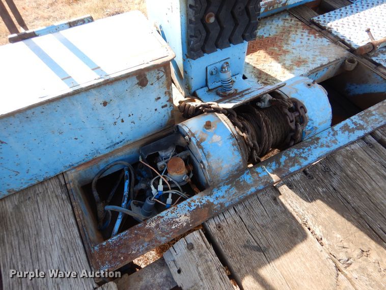 image for item MT9839 1986 Trail King TK20H-280  equipment trailer