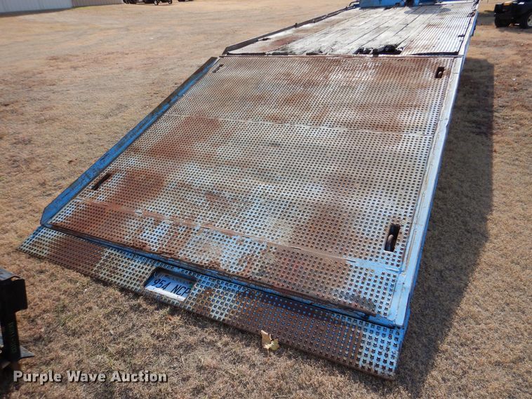 image for item MT9839 1986 Trail King TK20H-280  equipment trailer