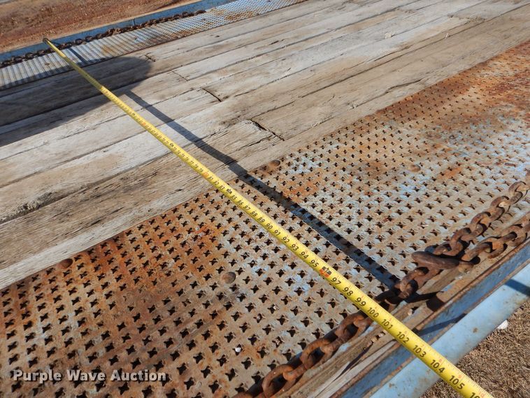 image for item MT9839 1986 Trail King TK20H-280  equipment trailer