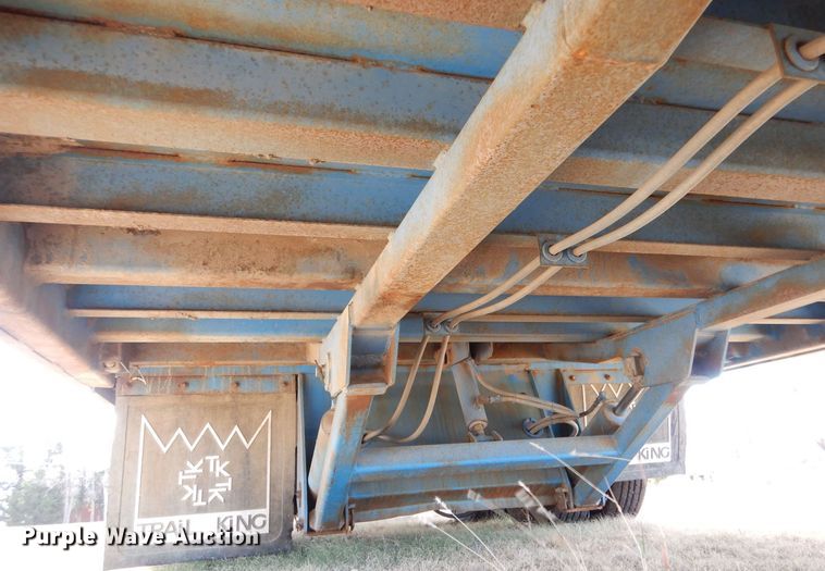 image for item MT9839 1986 Trail King TK20H-280  equipment trailer