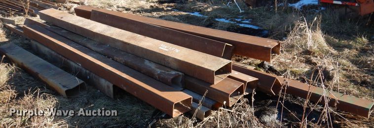 image for item MW9398 Approximately 18 pieces of steel tubing
