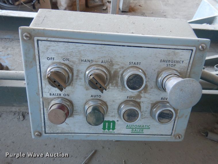 image for item MW9401 Maren  material baler