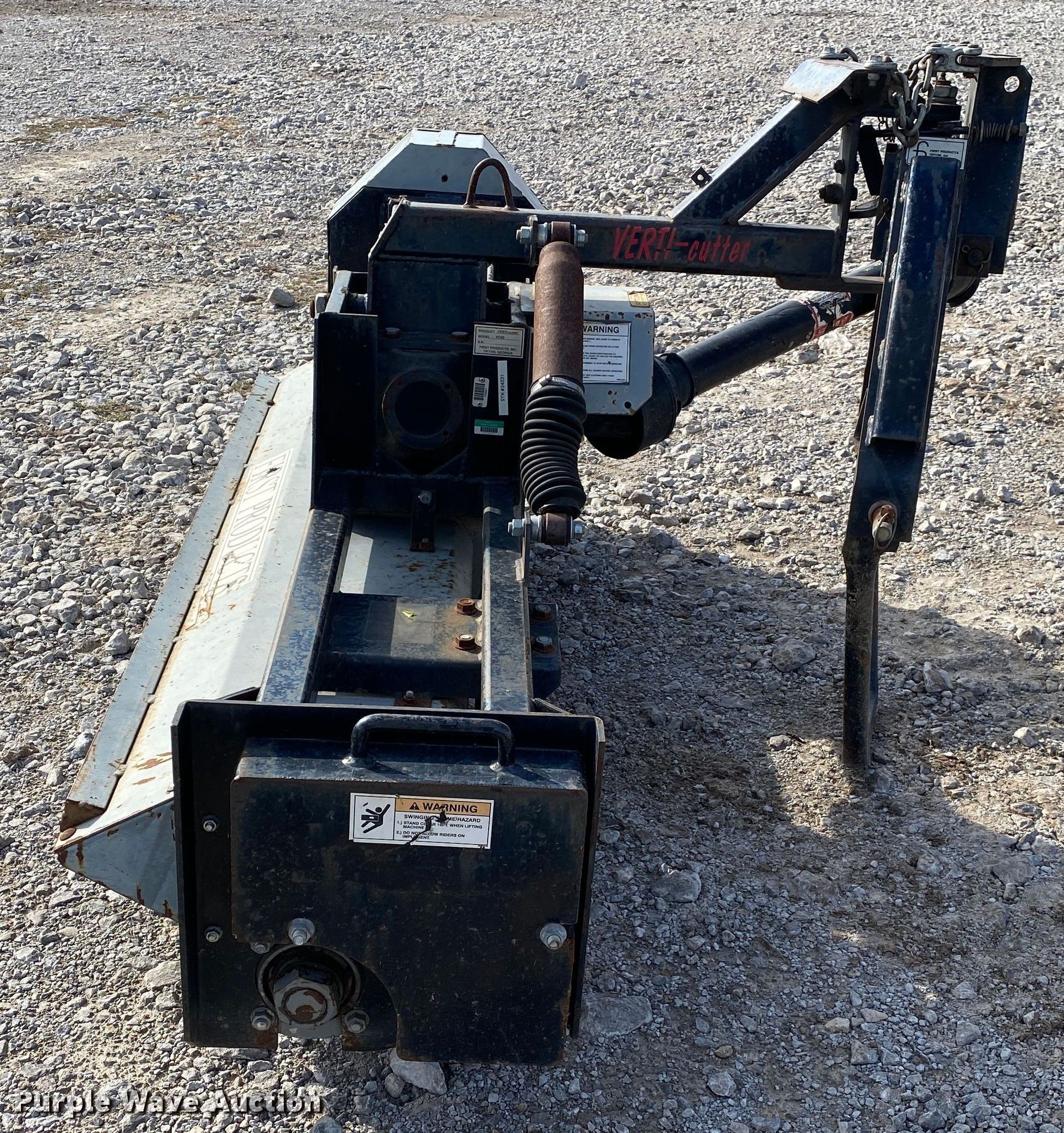 First Products VC60 verticutter in Collinsville, OK Item JW9296 sold Purple Wave