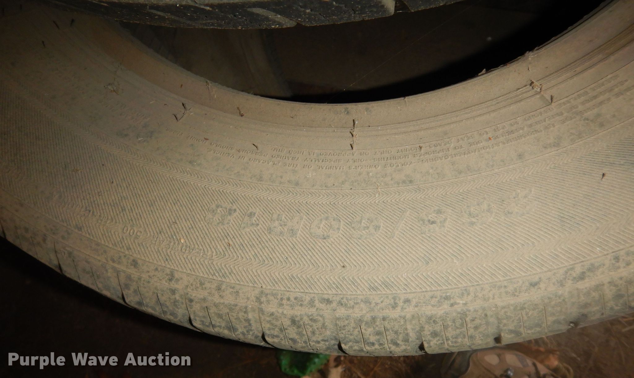 (8) tires in Topeka, KS Item LG9911 sold Purple Wave