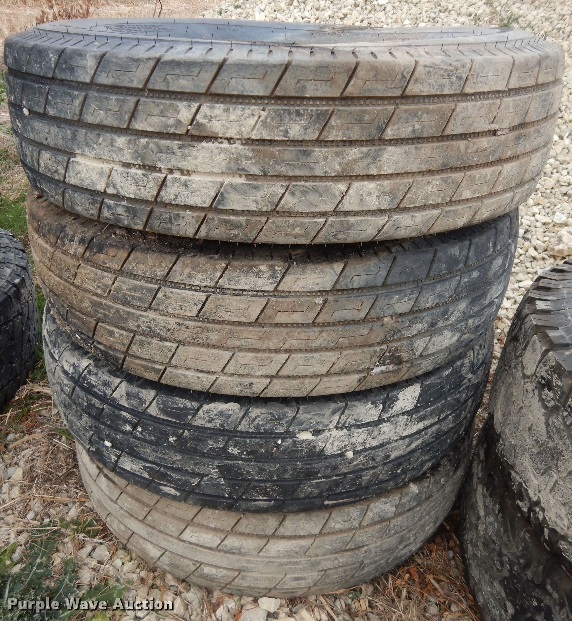 (14) tires in Frankfort, KS Item LG9933 sold Purple Wave