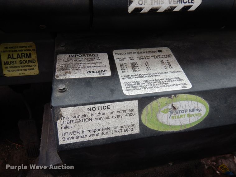 image for item AF9447 2002 Freightliner FC70  oil distributor truck