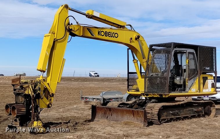 2000 Kobelco SK115DZ Mark IV harvester in Aurora, CO | Item DF8220